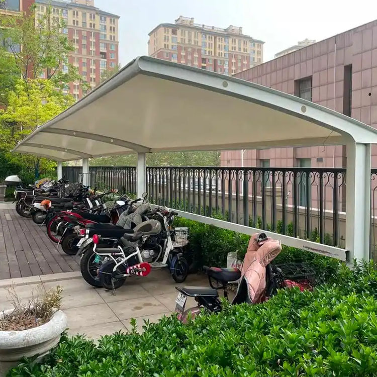 通州区膜结构电动车棚